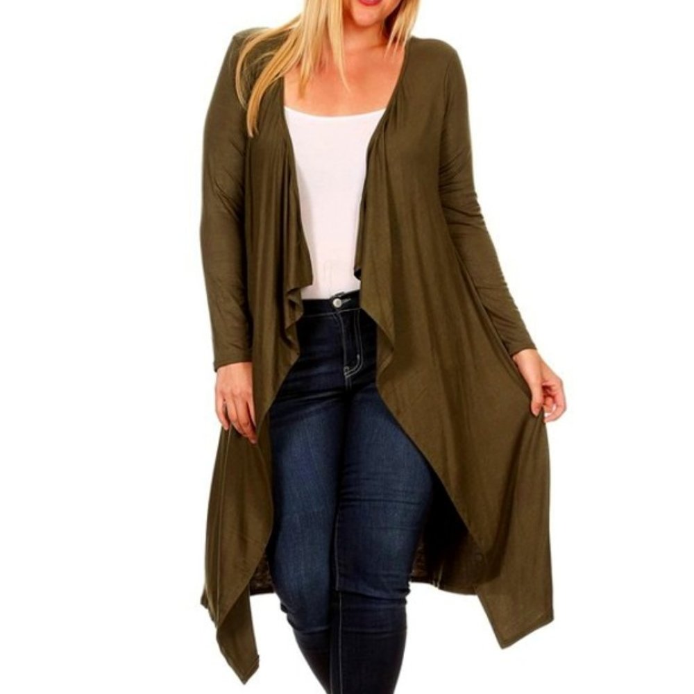 Draped Cardigan